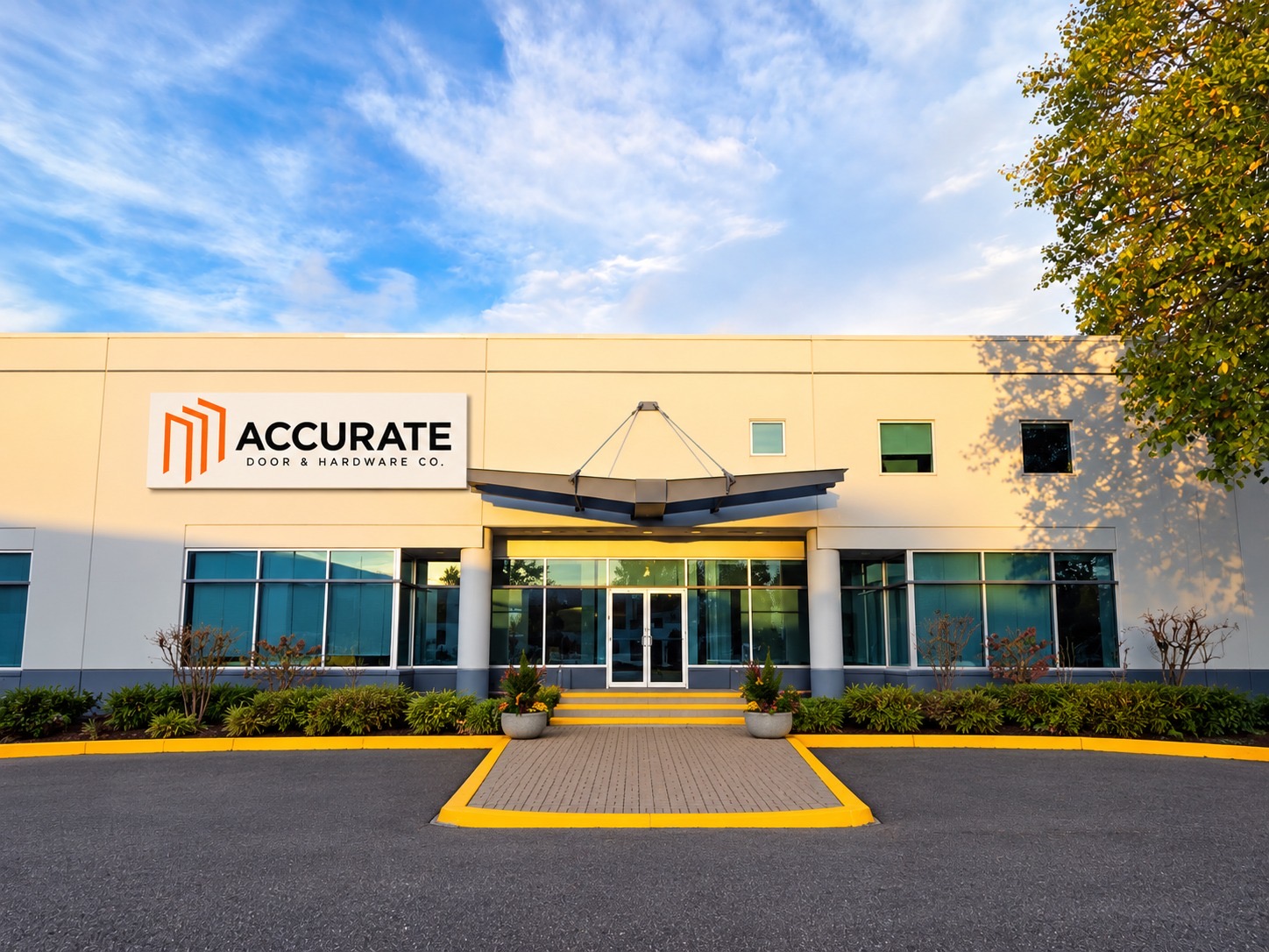 Accurate Door & Hardware Co. building in Surrey, BC