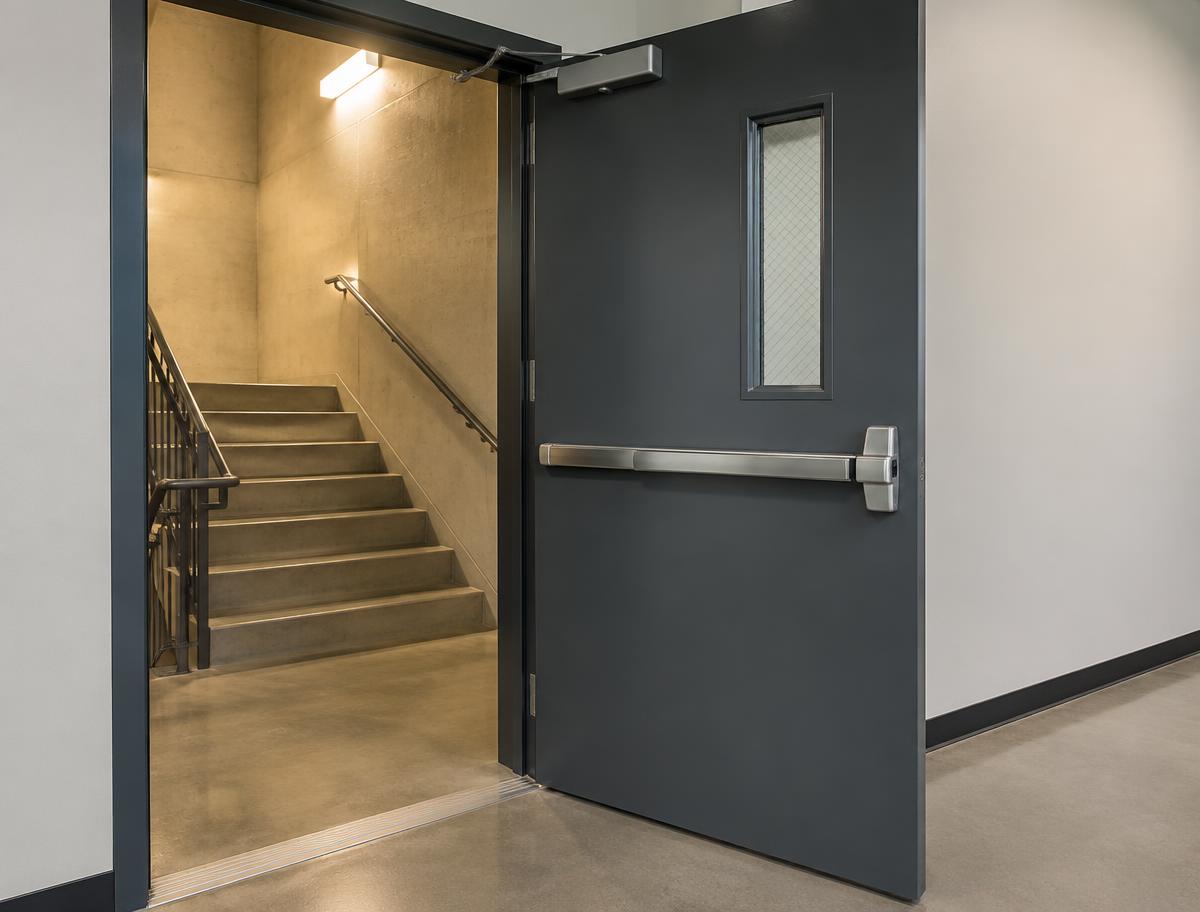 Fire-rated doors